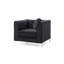Fauteuil en velours large de 39 po Ballentine-31548259