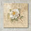 «White Floral 1» par Cheri Blum, art mural en verre acrylique-876282292