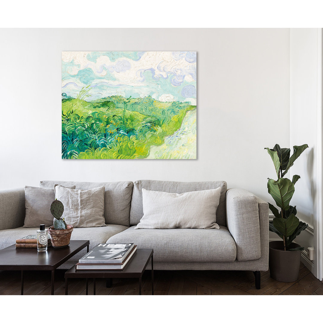 Vincent Van Gogh " Green Wheat Fields, Auvers " by Vincent Van Gogh Red Barrel Studio®