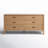 Kaplan 6-Drawer Solid and Manufactured Wood Dresser with Ball Bearing Glides-1251565976