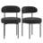 Chantele 19.3'' H Tufted Upholstered Metal Side Chair-309912150