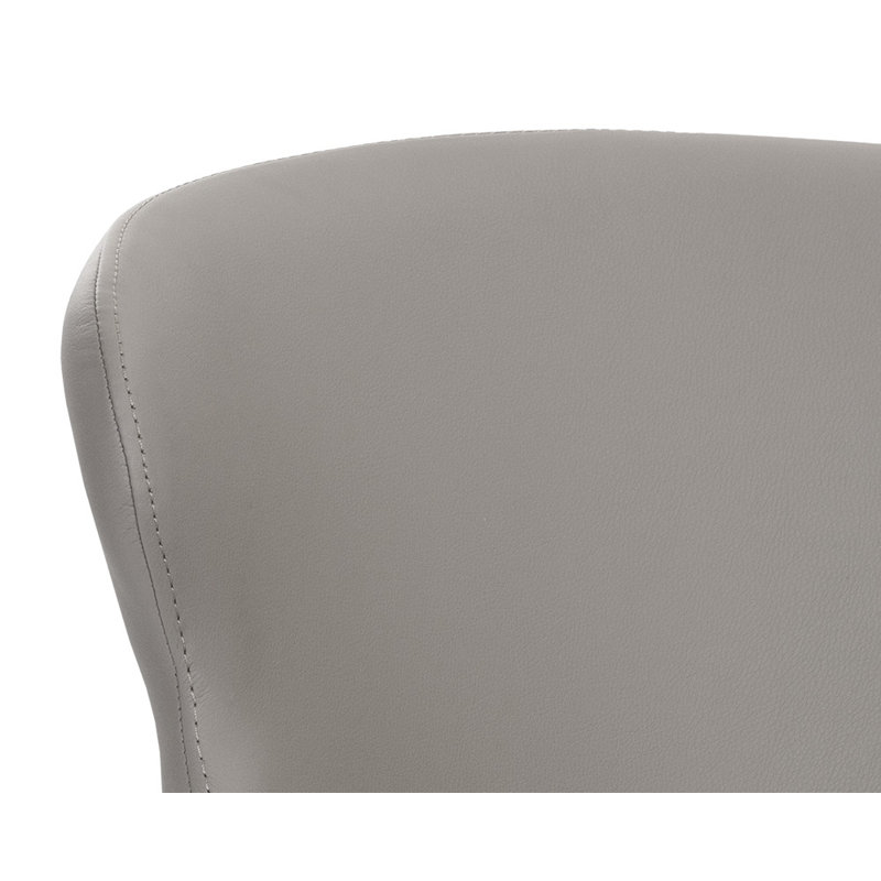 Dashrath Upholstered Dining Chair, Gray