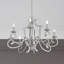 Lustre géométrique de style bougie à 8 lumières Afia