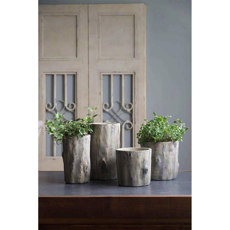 Set Of 2 6.5X6.5X6.5" Fillmore Planter,Small Round
