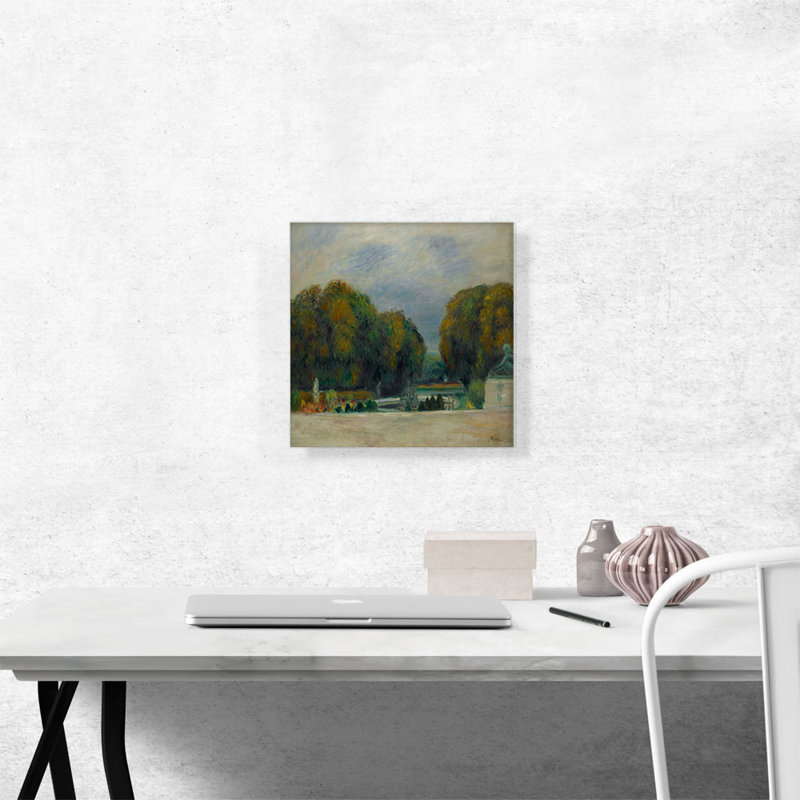 «Versailles 1905» par Pierre-Auguste Renoir, reproduction d'art sur toile tendue, H 12 po x l 12 po x P 1,5 po