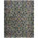 Cantu Hand Tufted Nz Wool/Cotton Geometric Rug in Blue/Gold