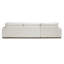 Canapé modulaire avec rangement Hinckley en blanc polaire-1128456181