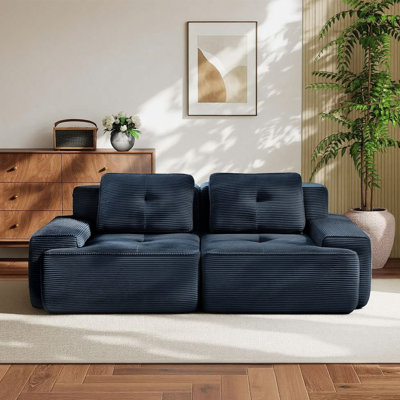 Canapé modulaire en L 82 po