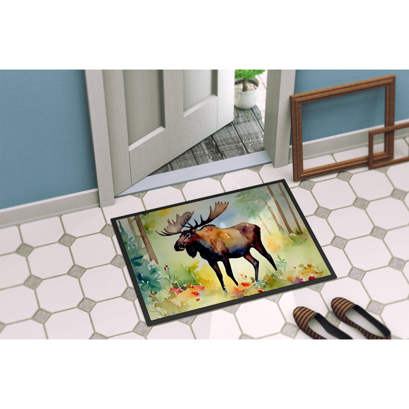 Ludmilla Non-Slip Doormat, L 18 po x L 27 po