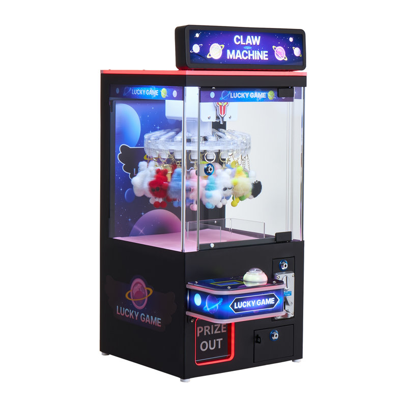 Machine à grue à griffes, machine de jeu d'arcade de taille moyenne avec son et lumière, difficulté réglable, distributeur de bonbons Grabber