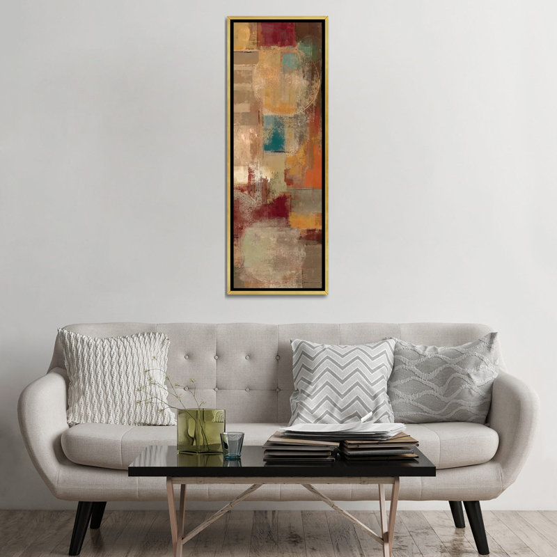 «Oriental Trip Panel II» par Silvia Vassileva Panoramic, reproduction d'art sur toile, H 60 po x l 20 po x P 1,5 po