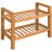 Shoe Rack Shoe Storage Organizer Shoe Shelf for Closet Solid Oak Wood