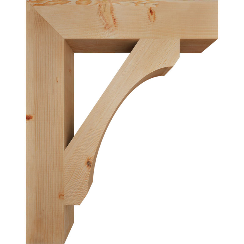 Support en bois rustique Legacy Block, Sapin de Douglas, Lisse, H 38 po x l 5,5 po x P 30 po