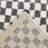Bashein Charcoal Micro Check Area Rug-1955628063