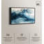 «Inked Waves», art mural abstrait bleu doré par Orren Ellis-954657107-954657102
