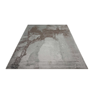 Viscose Abstract Indoor Rug