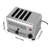 4-Slice Pop-Up Stainless Steel Bread Baking Machine With Timing Function