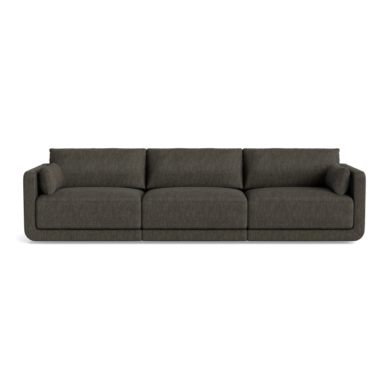 Eva Modular Sofa, Performance Weave - Onyx