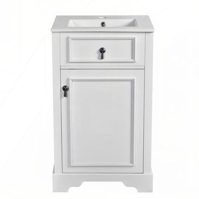 20"Bathroom Vanity with Ceramic Sink