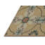 Tapis beige/vert/vert/brun à motifs Deuxville-1132558748