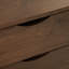 Table de chevet 2 tiroirs avec base en bois massif-1593364165