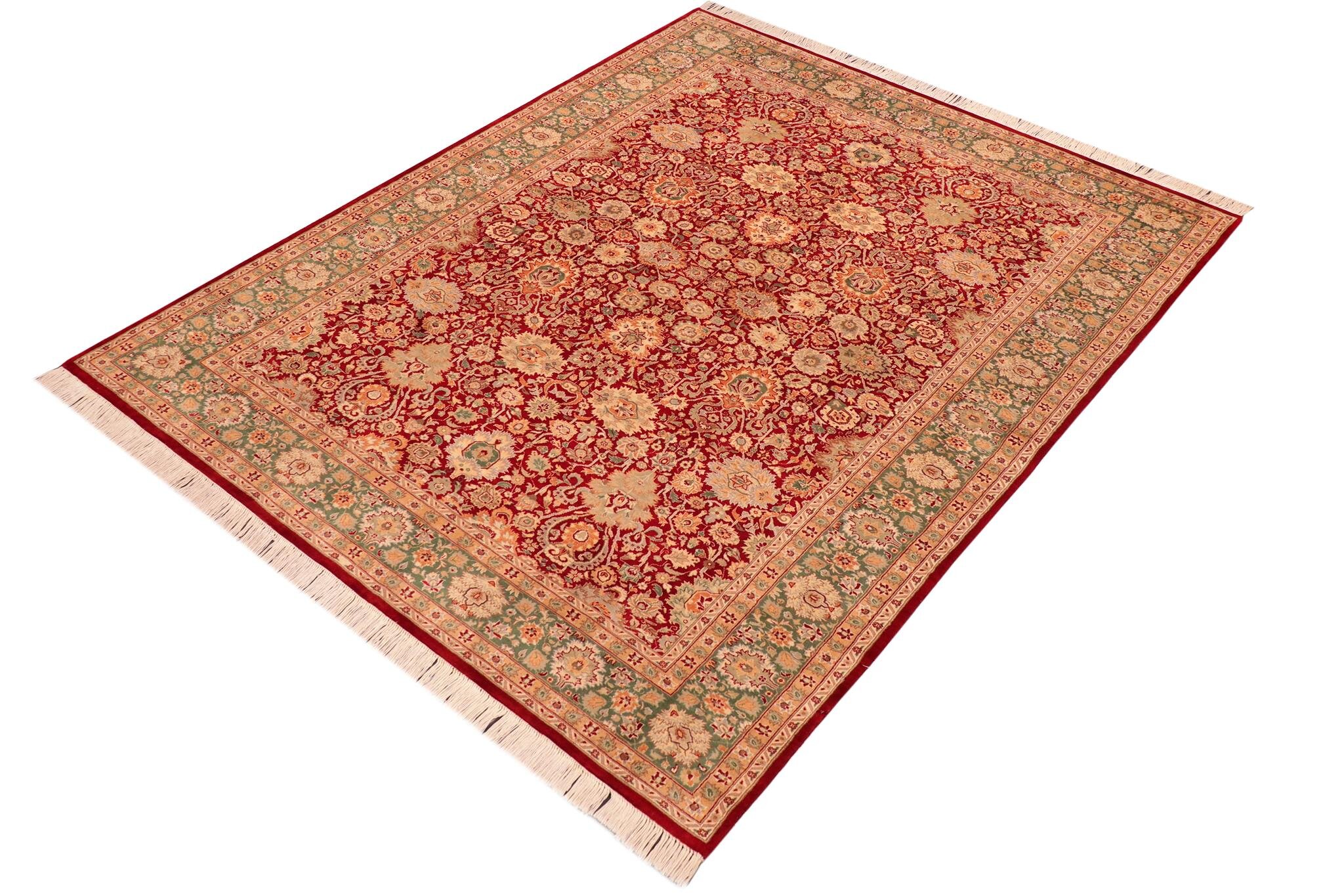 Astoria Grand Oxendine Oriental Handmade Rectangle 6'2