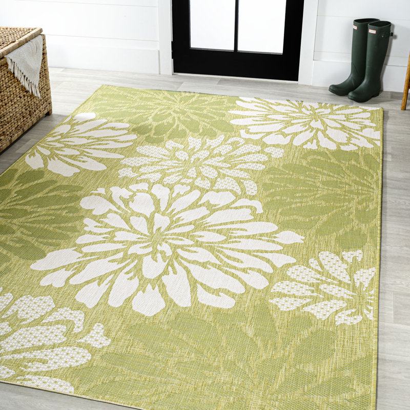 Tapis intérieur / extérieur Zinnia, Rectangle 3 pi 1 po x 5 pi