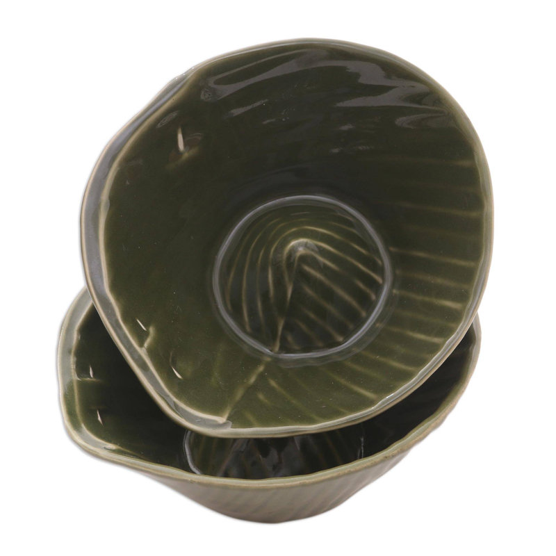 Joyelle Rounded Bananas Handmade Dip Bowl