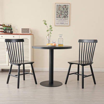 Solid Wood Windsor Dining Chairs