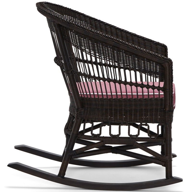 San Michele Outdoor Rocker Chair, Hedge Flannel