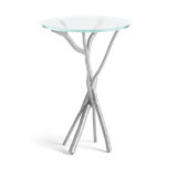 Brindille Glass Top Accent Table