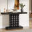 Console noire 47 po