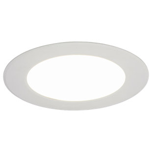 Indoor Downlight (White) 1700lm Warm White LED Integrated Spotlight with IP20 Rating - 4L1/2108