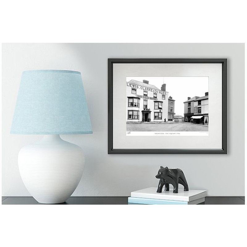 Bromyard, The Square 1906 by Francis Frith - Single Picture Frame Print, 45cm H x 60cm W x 2.3cm D