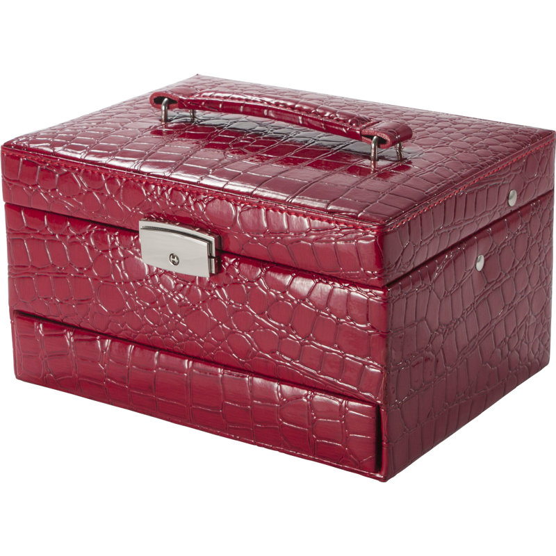 CHERI BLISS  JEWELRY CASE JC-100, RED