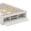 Grand lit en bois massif avec 4 tiroirs de rangement et rangement à levage hydraulique, cadre de lit plateforme sans tête de lit-694907378