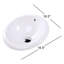Euro 16.75'' L Bathroom Sink