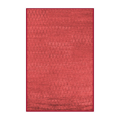 Tapis rouges de style Mid-Century moderne 132