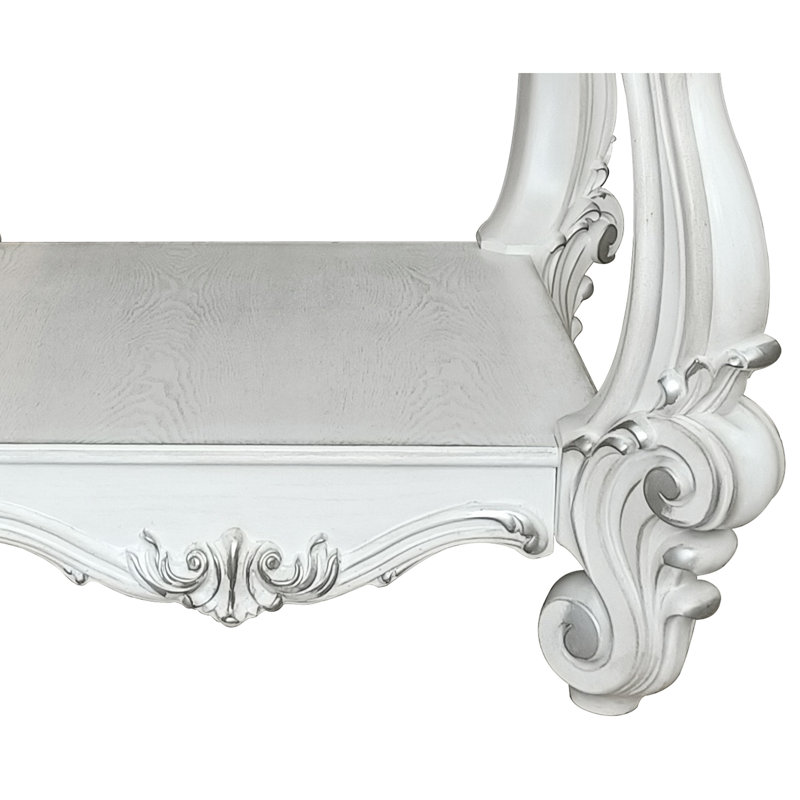 Table de bout Traditional White