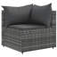 Ensemble de patio 5 pièces avec coussins en rotin Latitude Run®-102444041-102444045