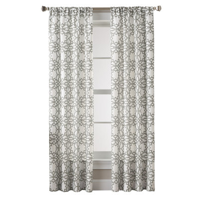 Paire de rideaux transparents avec passe-tringle Niemi