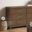 Commode 6 tiroirs Geovoni