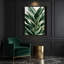 "Watercolor Botanical 76", art mural sur toile verte-3412007