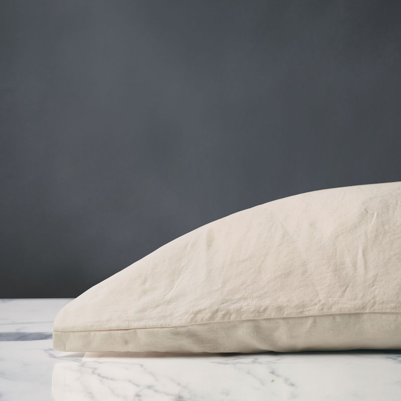 Shiloh 100% Linen, Natural, Standard Pillowcase