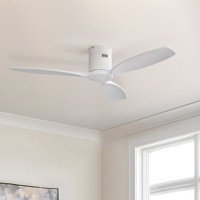 Nicola 52" 3 - Blade Ceiling Fan without Lights