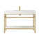 48'' Single Bathroom Vanity with Stone Top