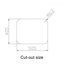 Belfry Kitchen Locklin 450mm W Single Bowl Stainless Steel Kitchen Sink 0-1972837492