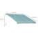 META 300cm W x 250cm D Fabric Cover Retractable Patio Awning