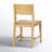 Beechgrove 18.5'' H Oak Solid Wood Side Chair