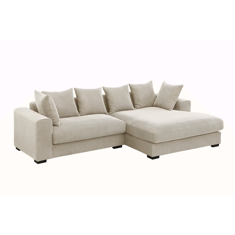 Canapé modulaire 3 pièces Naomi, Beige